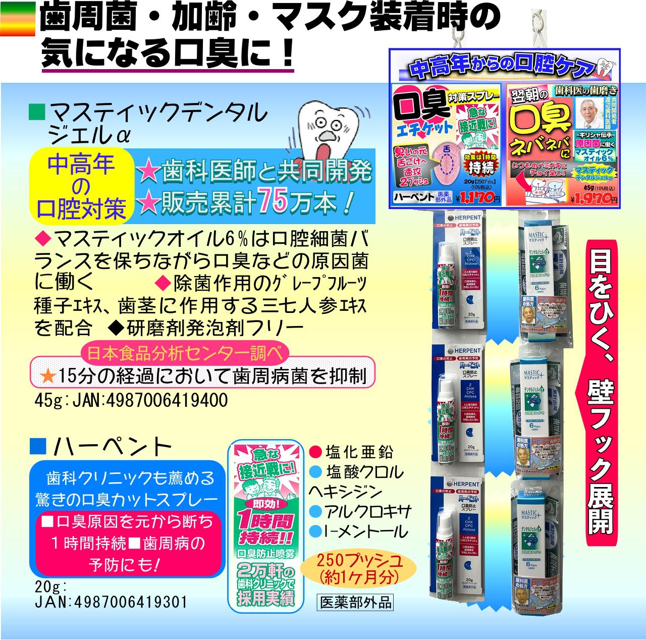 目をひく壁フック展開
